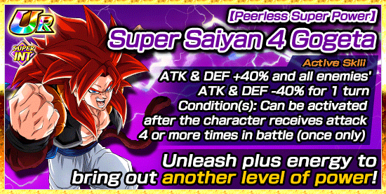 Peerless Super Power] Super Saiyan 4 Gogeta