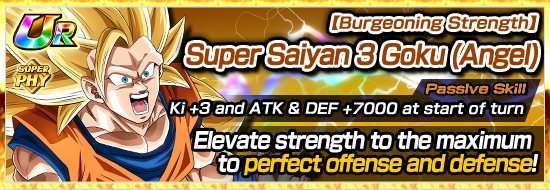 Burgeoning Strength Super Saiyan 3 Goku (Angel)