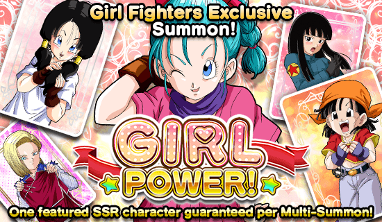 "Girl Power!" Summon! | News | DBZ Space! Dokkan Battle Global