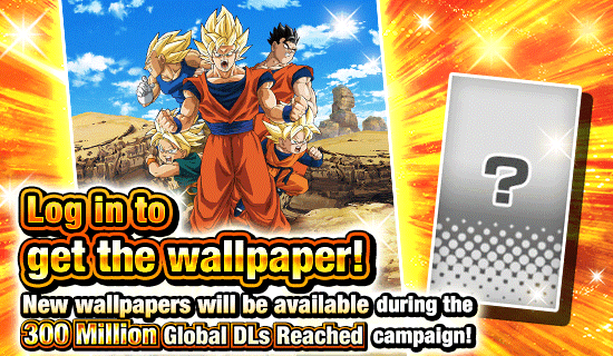 The Wallpaper Feature Is Now Available News Dbz Space Dokkan Battle Global