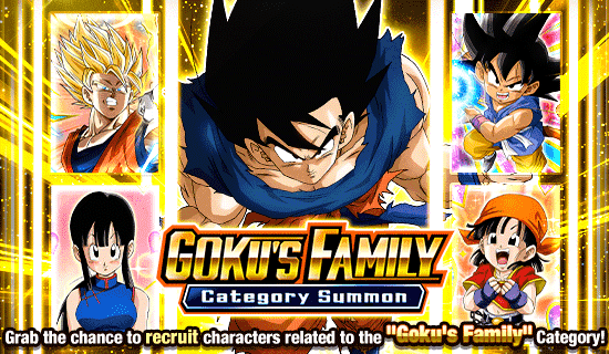 "Goku's Family" Category Summon! | News | DBZ Space ...