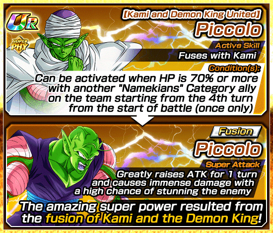 Unified as a Super Namekian News DBZ Space Dokkan Battle Global