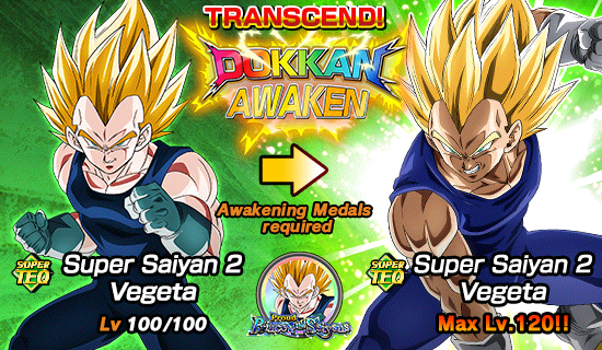 Awakened UR Indomitable Fighting Spirit - Super Saiyan 2 Vegeta Super TEQ