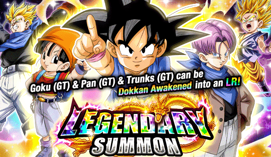 Awakened LR Endless Adventure - Goku (GT) & Pan (GT) & Trunks (GT) Super  INT